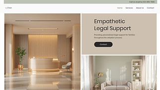 Law website templates - Adoption Law Practices (Corporate)